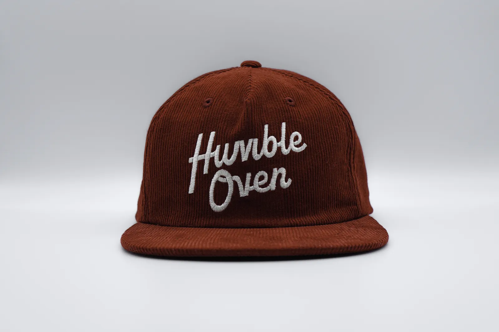 5 panel hats corduroy humble oven anthem branding 1