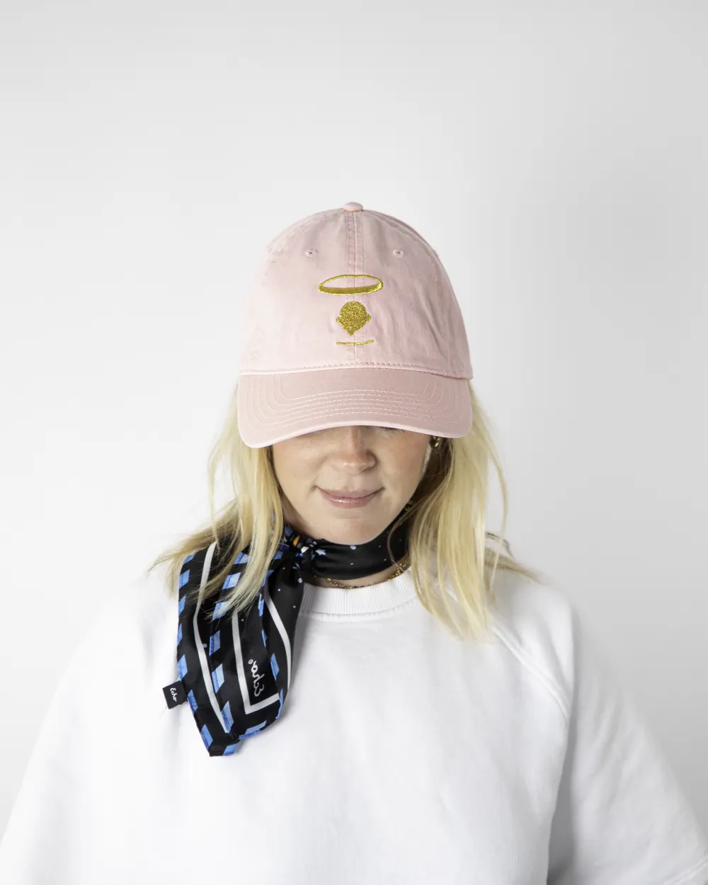 6 panel hats womens halo top anthem branding lifestyle