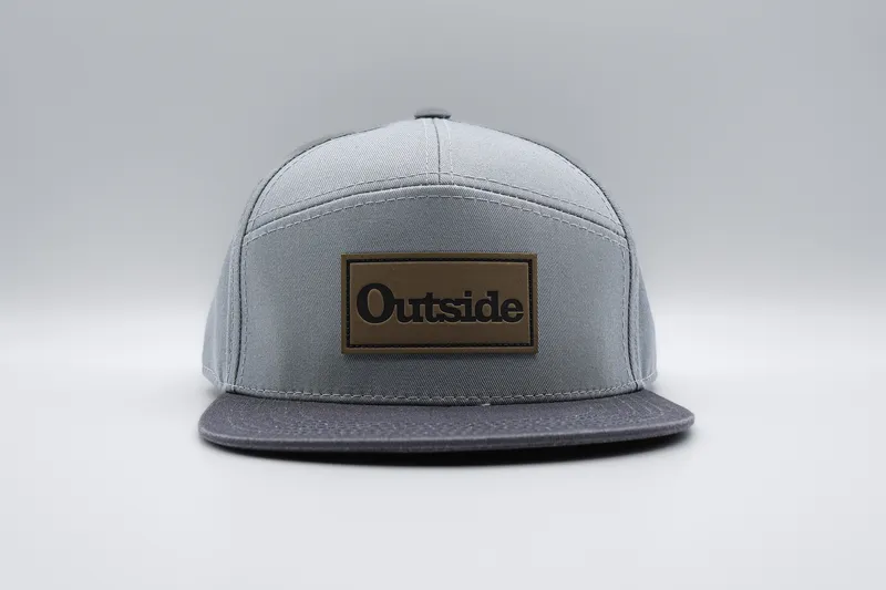 7 panel hats flat brim outside magazine anthem branding 1