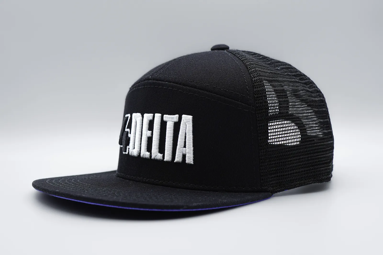 7 panel hats mesh 4delta anthem branding 2