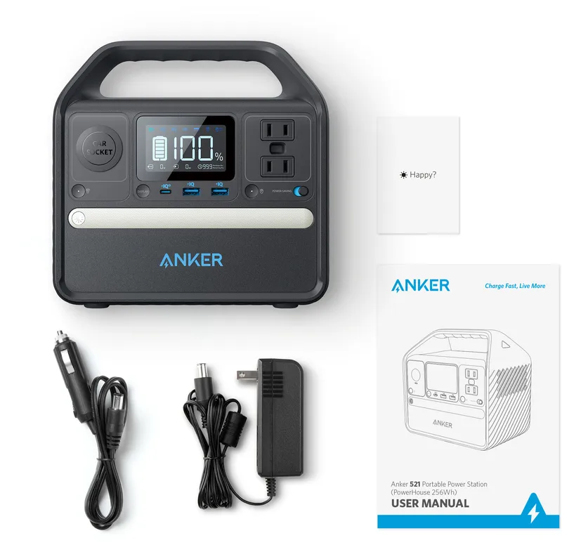 Anker521 Power House Contents