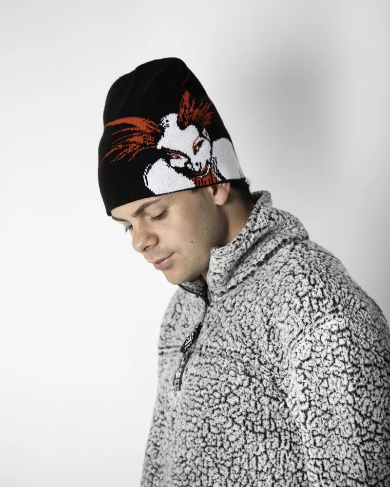 Beanies skull avery brewing white rascal anthem branding lifestyle 1