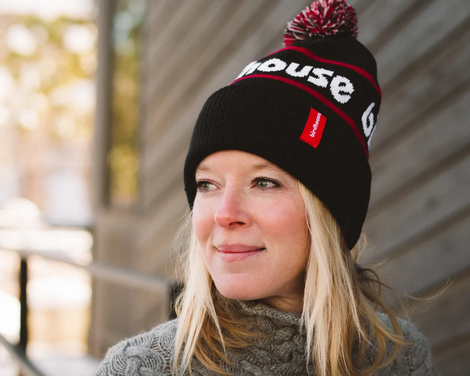 Birdhouse custom beanie by anthem branding