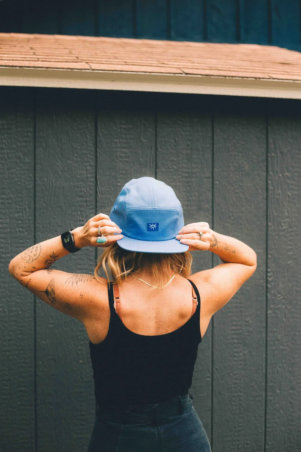 Bobos Custom Camper Hat Sky Blue by Anthem Branding 1