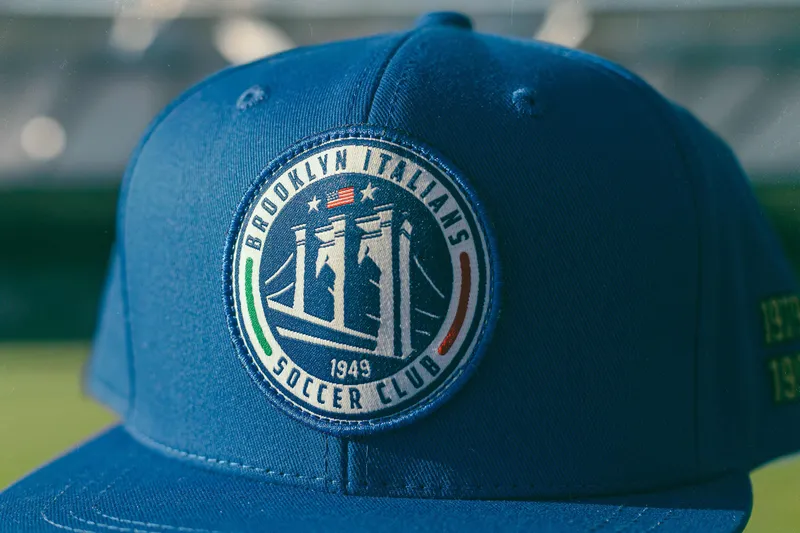 Brooklyn Italians 6 Panel Full Fabric Trucker Hats 6