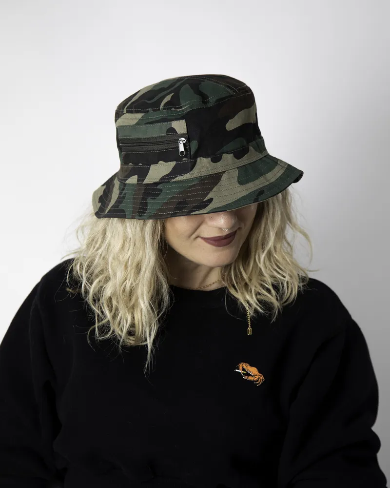 Bucket hats camo anthem branding lifestyle 2