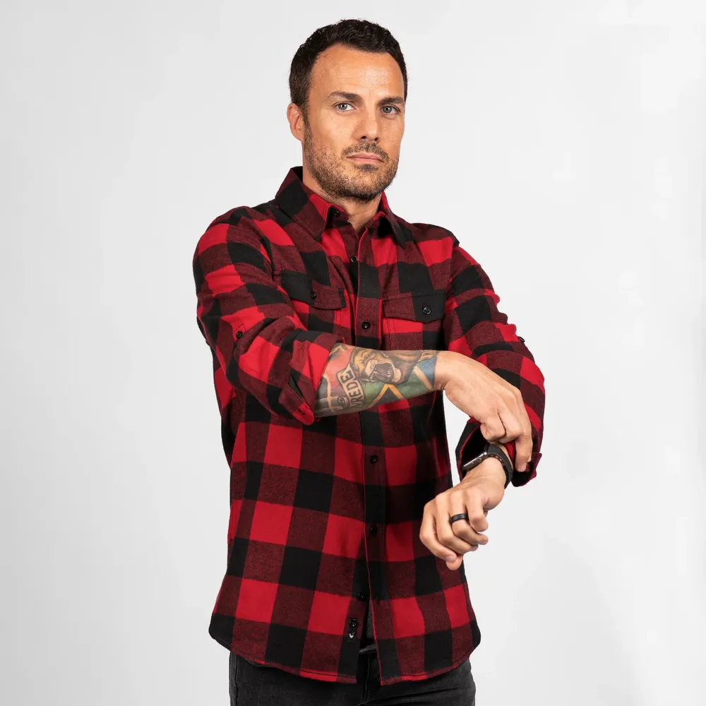 Burnside legendary buffalo plaid mens apparel
