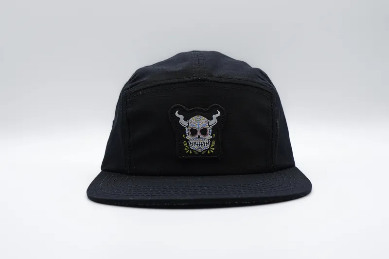 Camper hats patch stone brewing buenaveza anthem branding 1