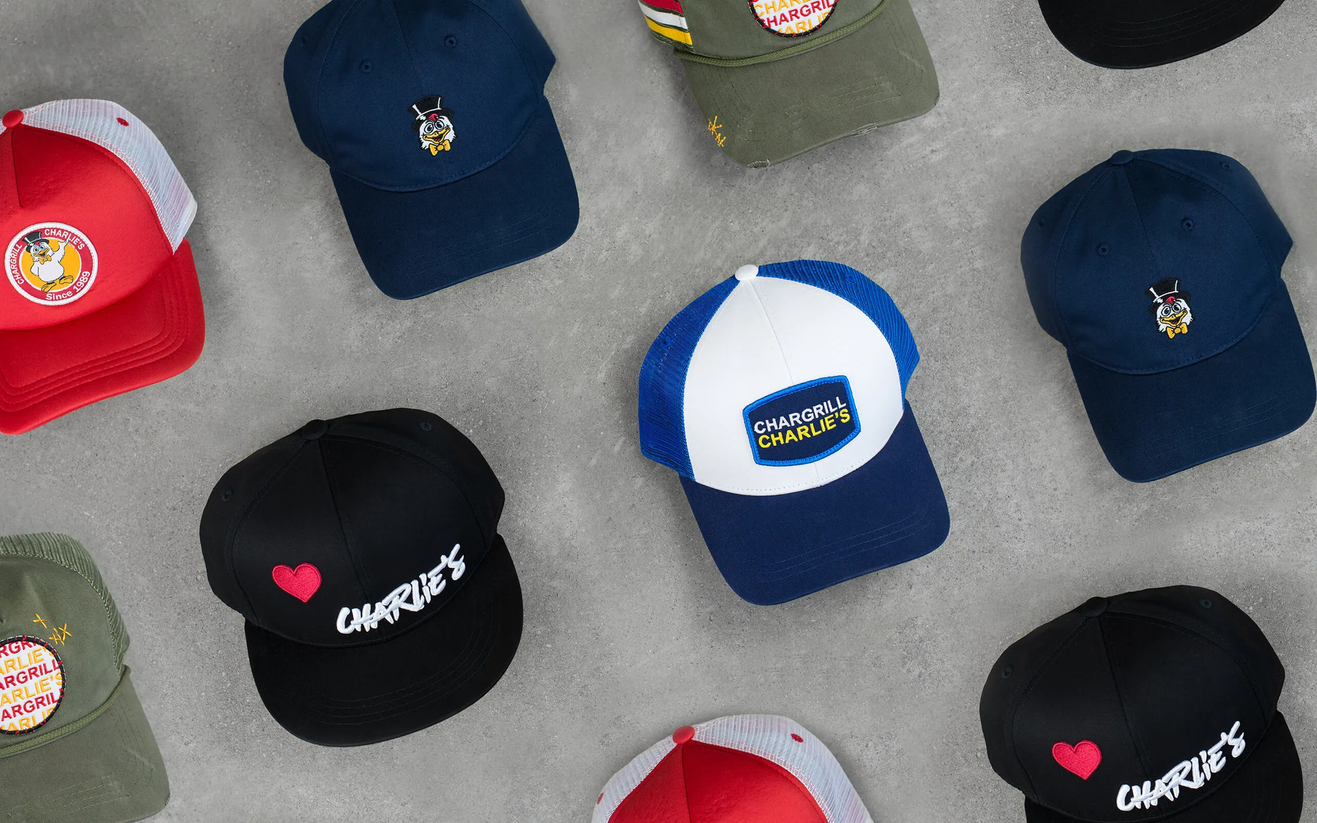 Chargrill Charlies Hat Collection 03