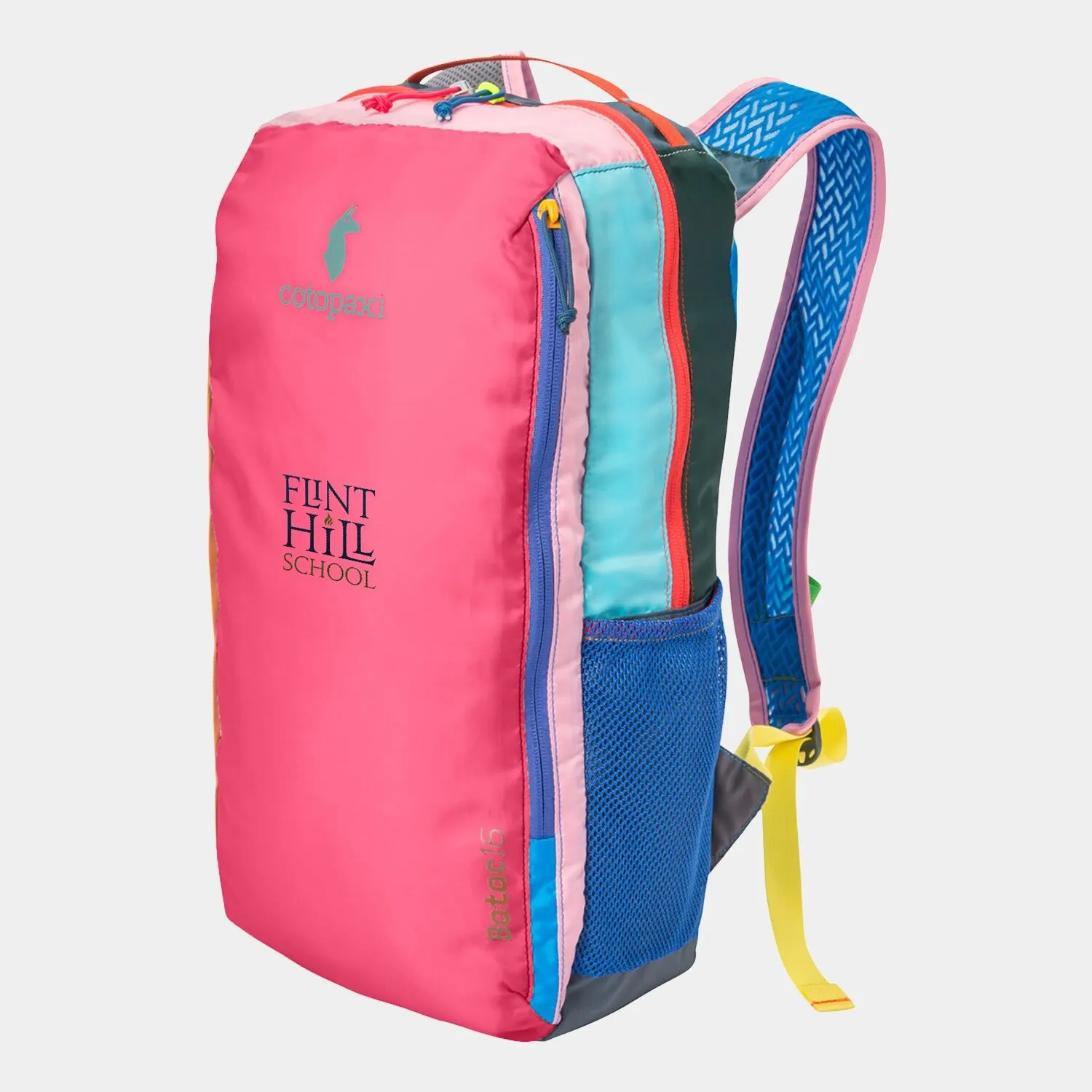 Cotopaxi multi color backpack by anthem branding