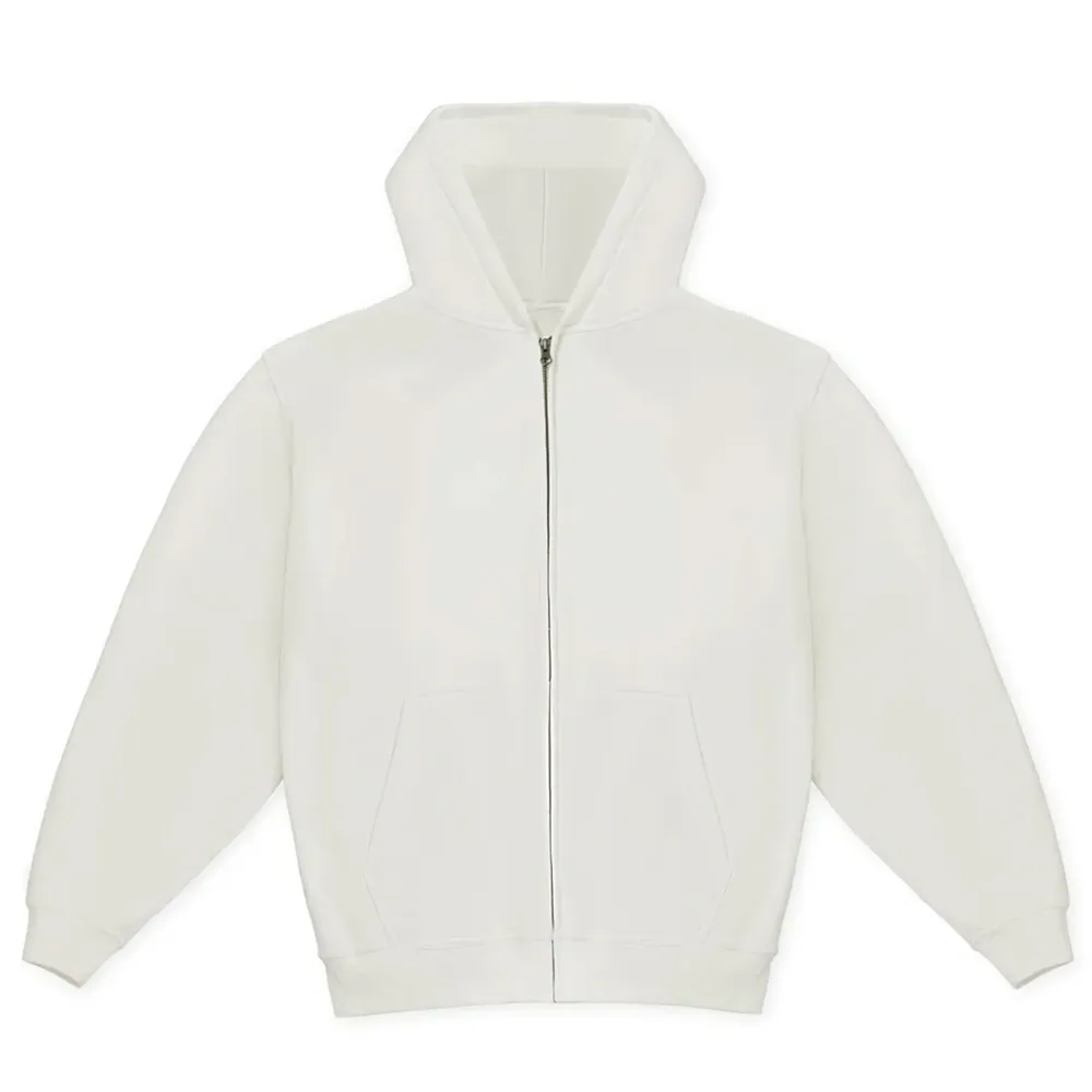 Cotton collective standard zip hoodie by anthem branding