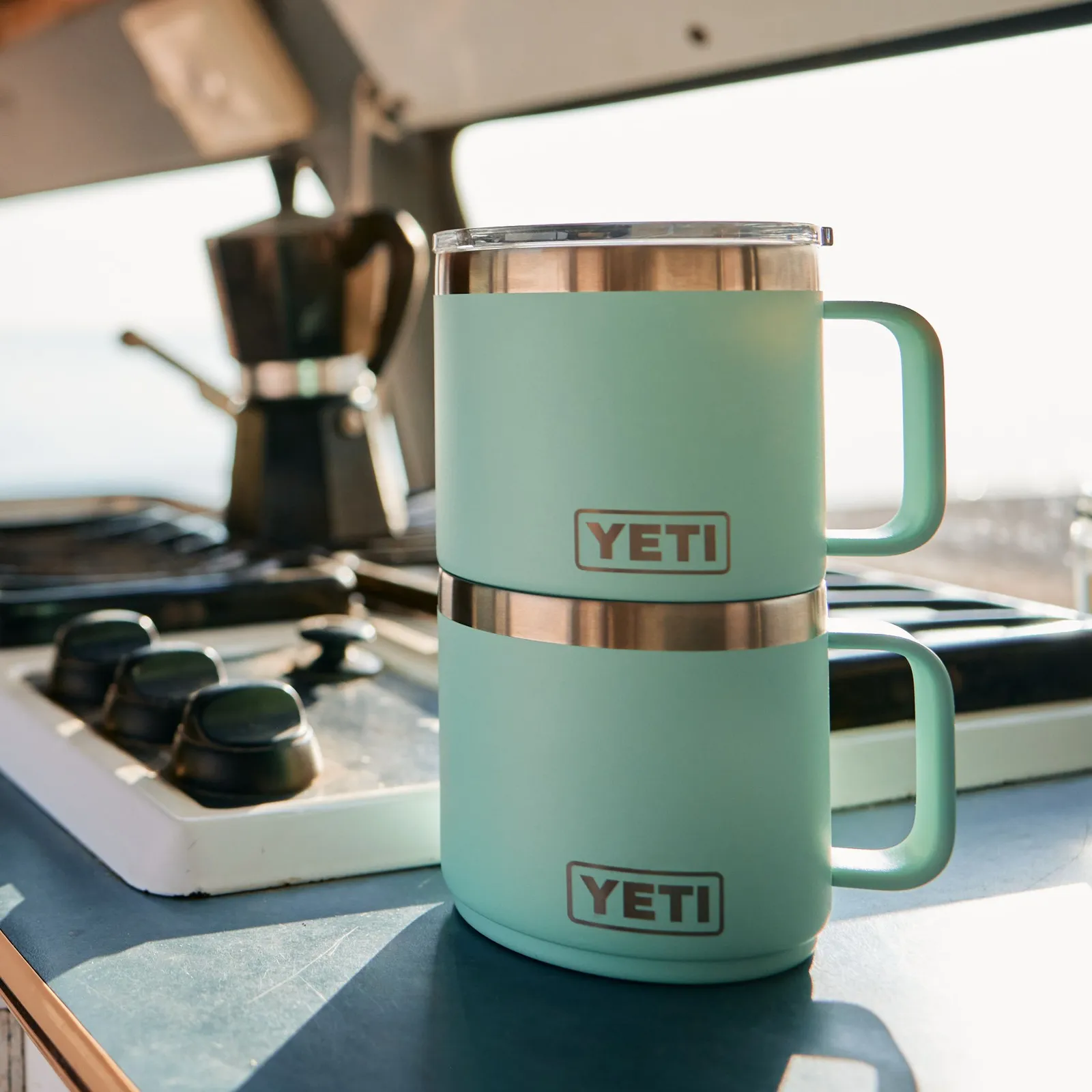 Custom 14oz yeti rambler stackable group sales by anthem branding