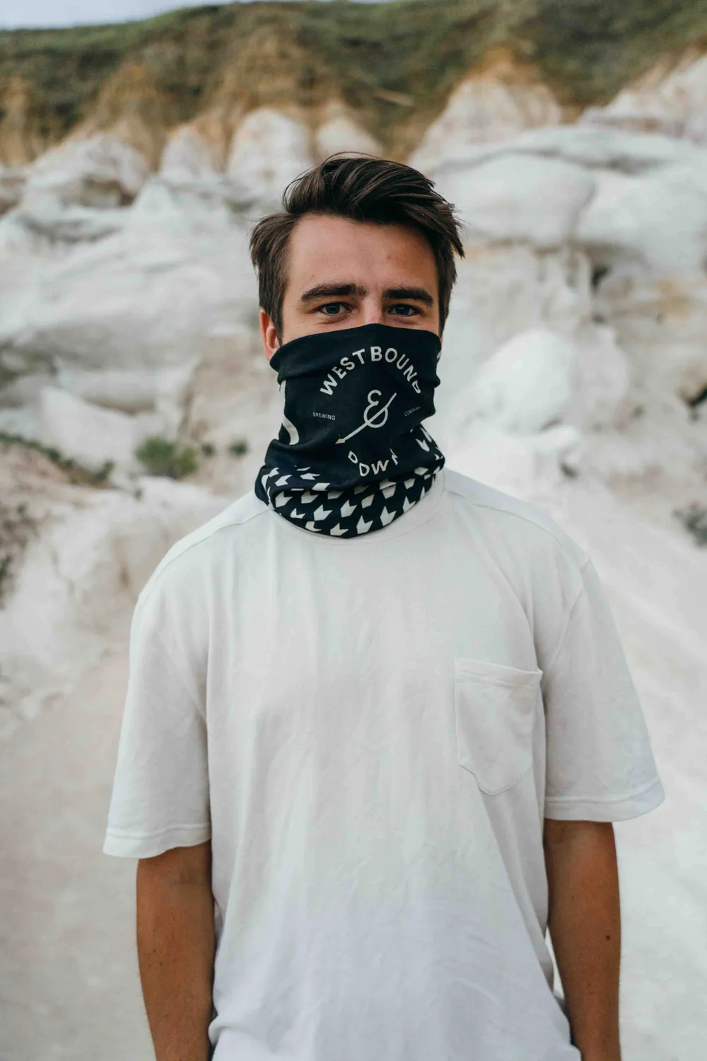 Custom facemasks Westbound And Down