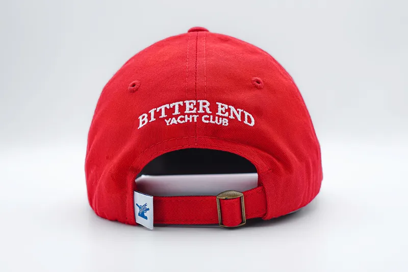 Dad hats vintage bitter end yacht club anthem branding 2