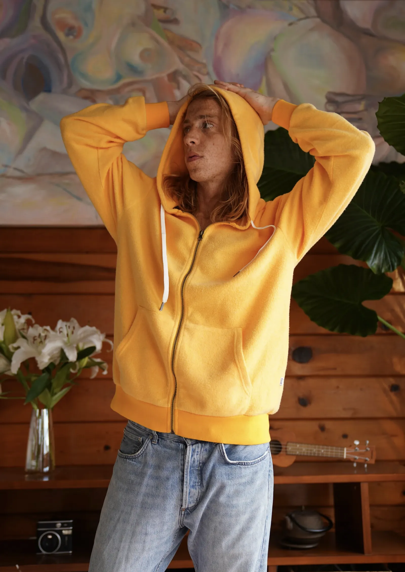 Feat mens blanket blend zip up hoodie limited edition 1