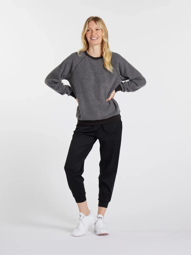 Feat womens blanket blend crewneck by anthem branding 1