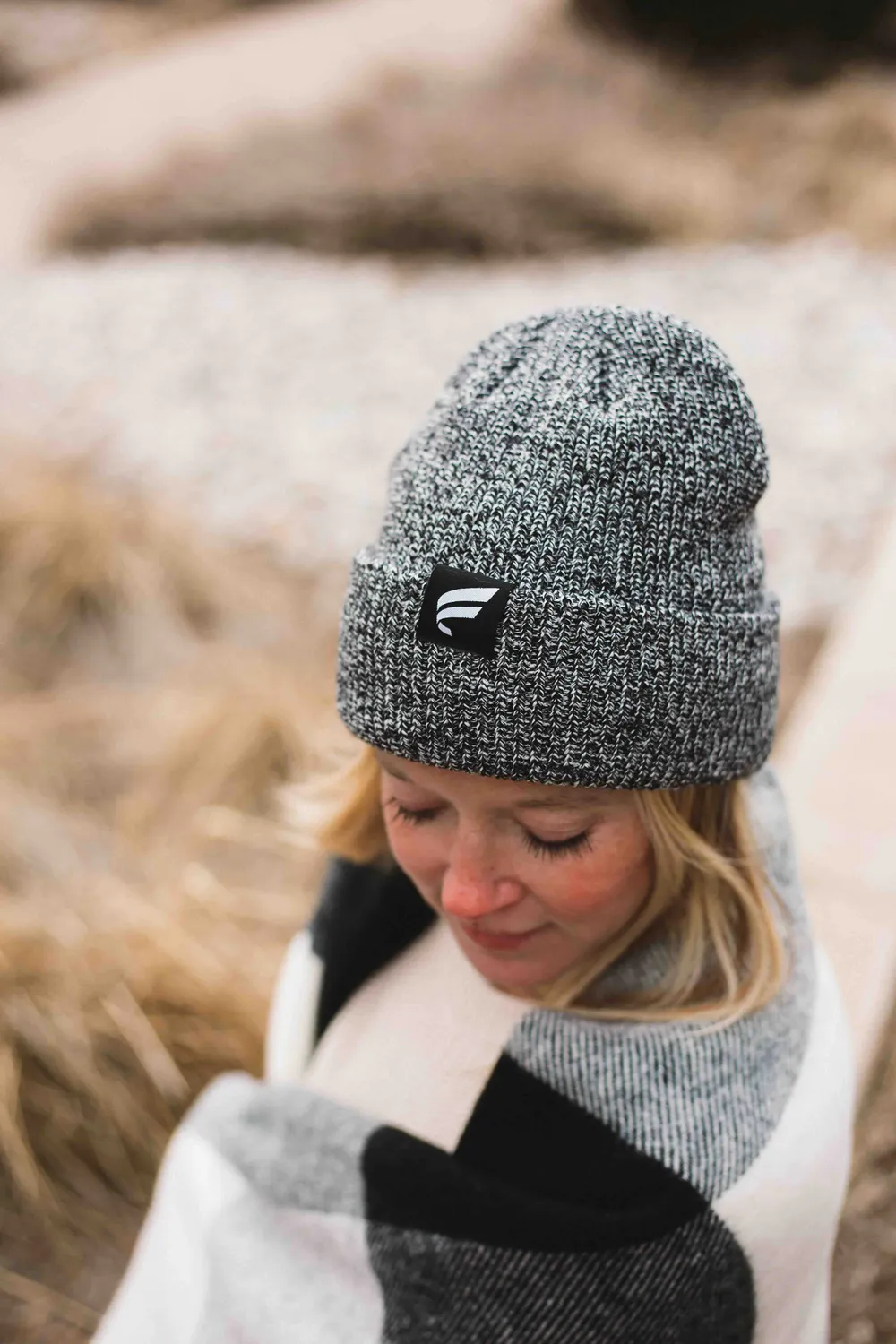 Fluent conveyors branded beanie anthem branding