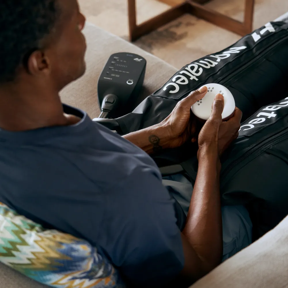 Normatec 3 legs by anthem branding