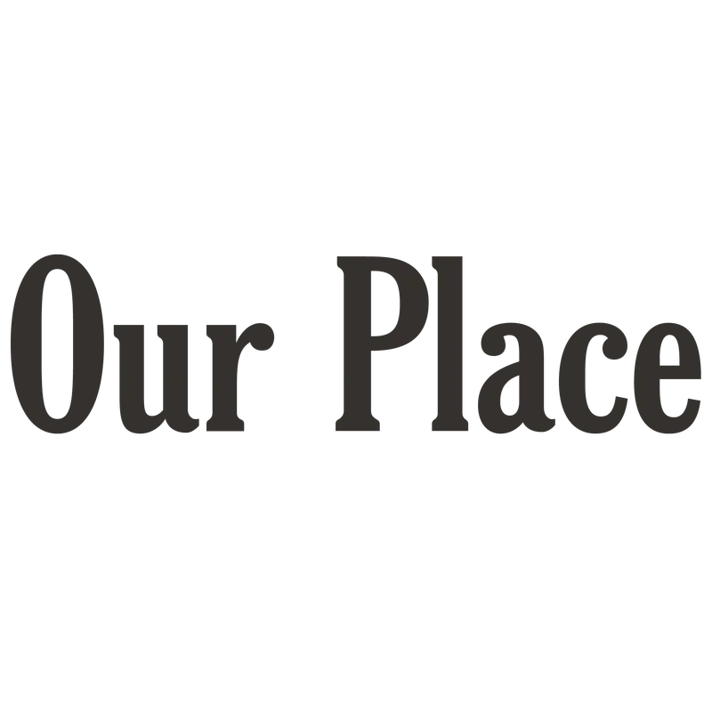 Our place logo transparent