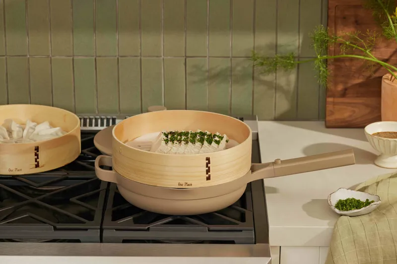 Our Place spruce steamer corporate sales by anthem branding