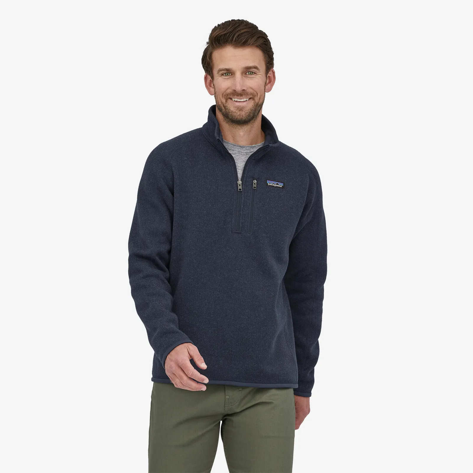 Patagonia better sweater 14 zip corporate sales by anthem branding
