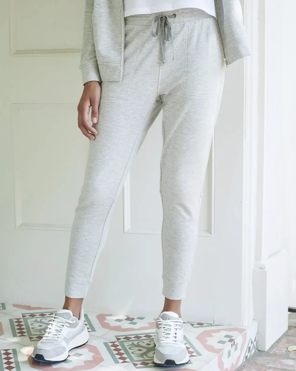 Quince fleece joggers by anthem branding