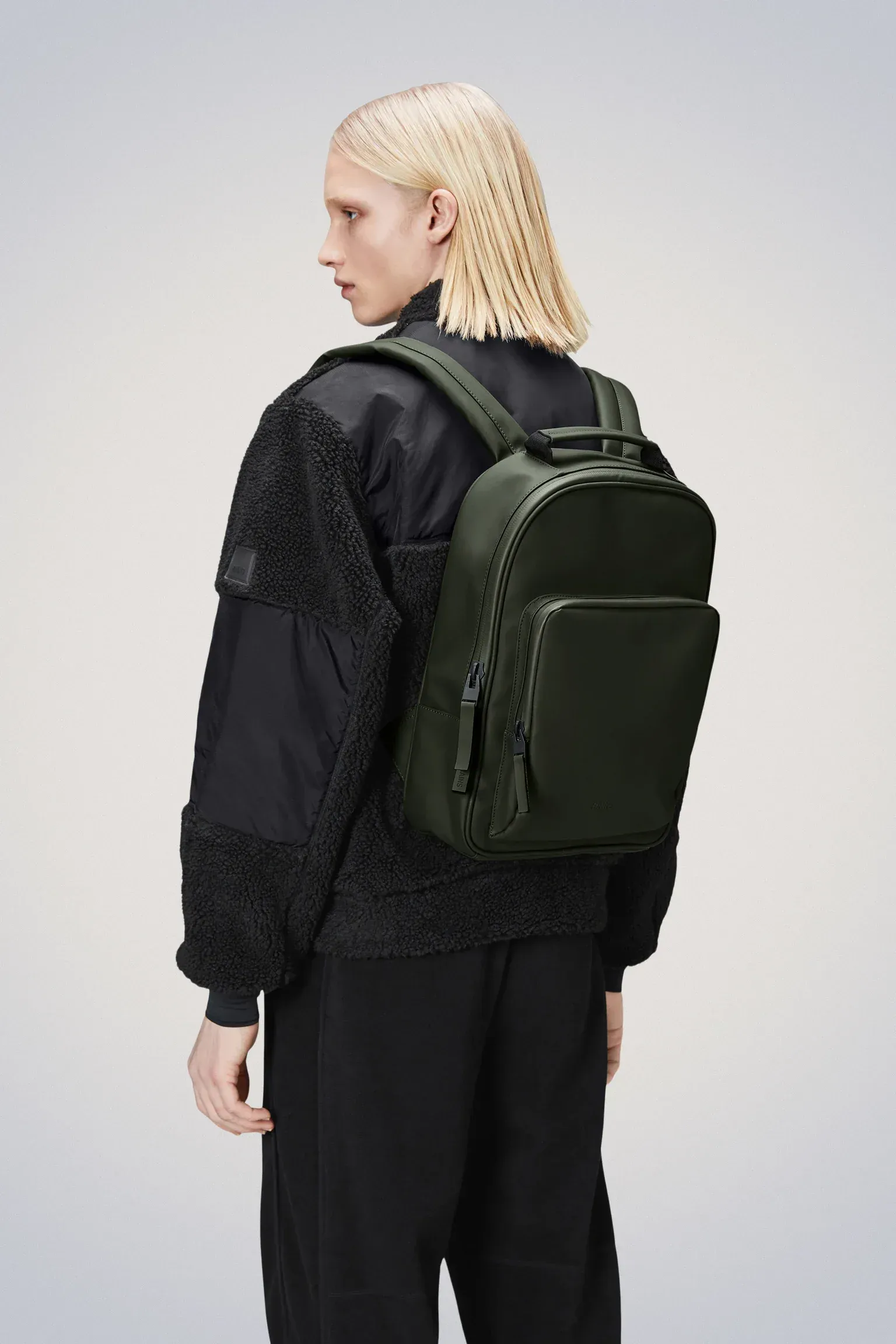 Rains Book Daypack group sales anthem branding