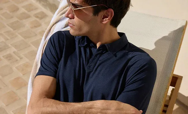 Rhone 2x1 Men s In grid Short sleeves corporate sales by anthem branding