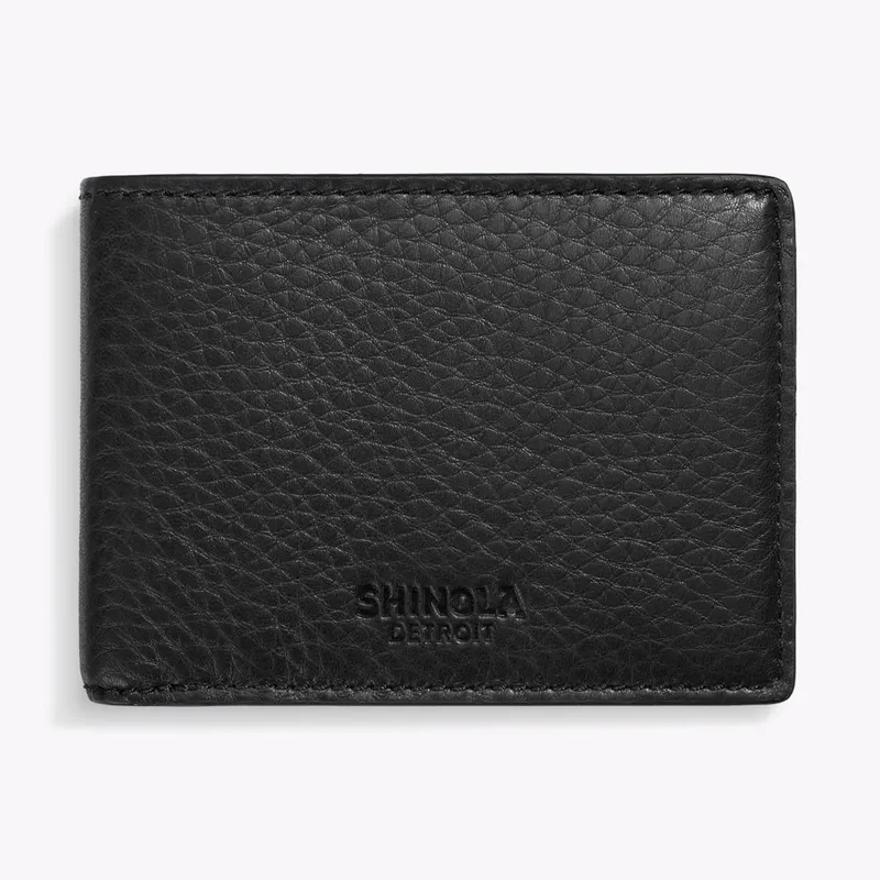 Shinola Slim Bifold Wallet corporate sales by anthem branding 3