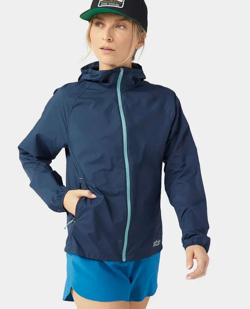 Stio womens second light windshell group sales by anthem branding