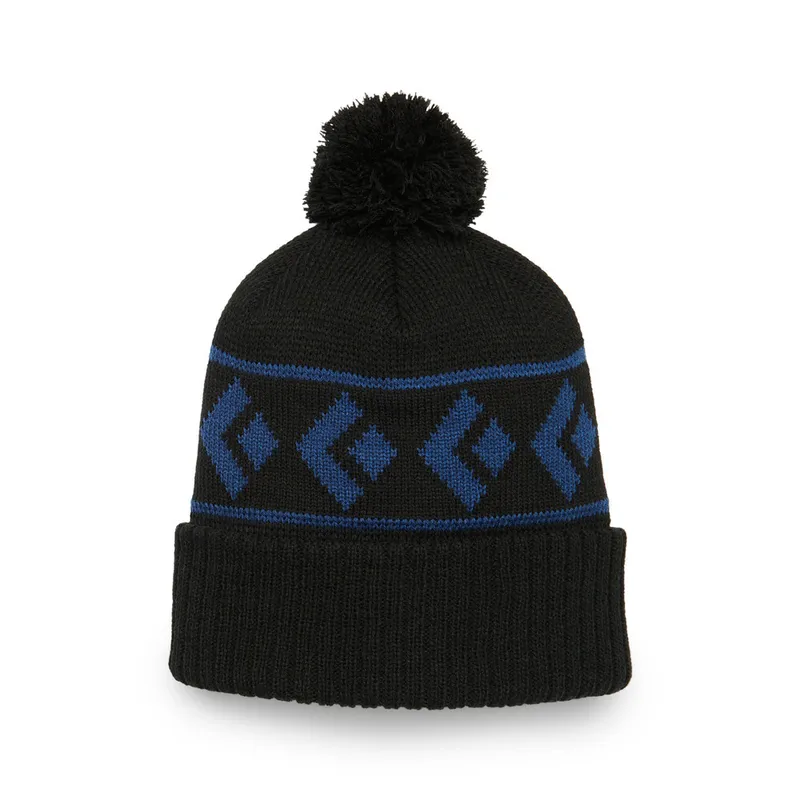 Tom Pom Beanie black corporate sales by anthem branding