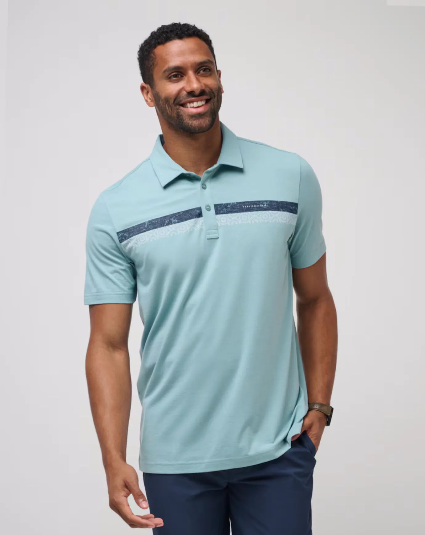 Travismathew polos by anthem branding