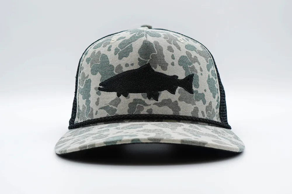 Trucker hats camo rep your water anthem branding 1
