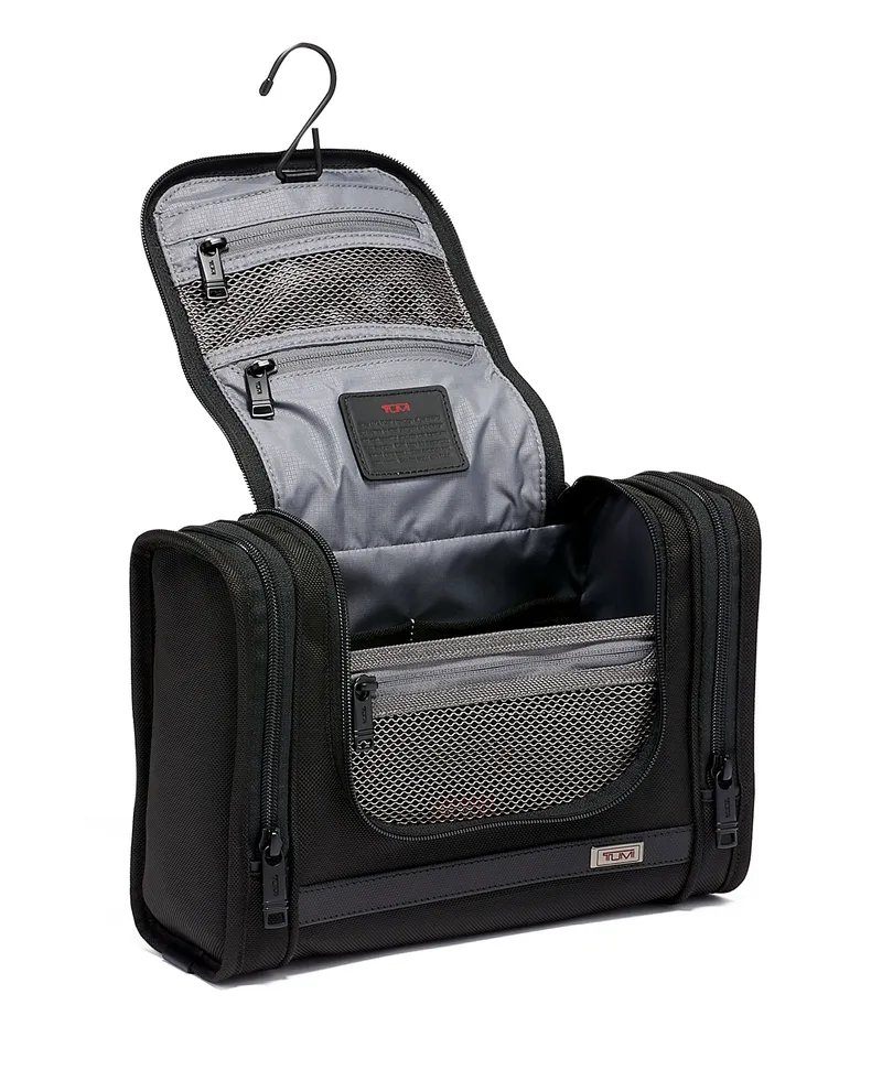 Tumi hanging travel kit by anthem branding